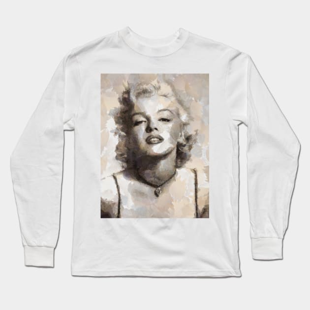 Marylin Long Sleeve T-Shirt by bogfl